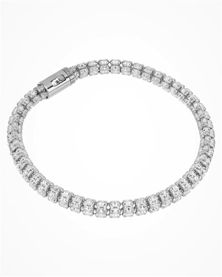 Bracciale Desmos in Argento INFINITY ROUND W 20 - INFINITY ROUND W 20